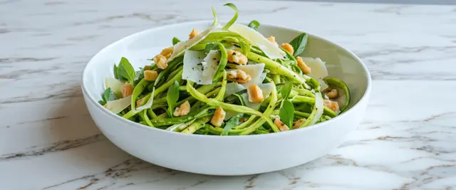 Shaved Asparagus Salad with Parmesan