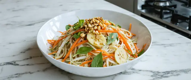 Shredded Banana Blossom