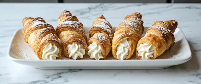 Simple Cream Horns