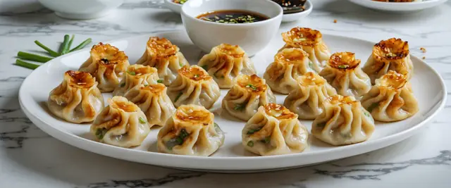 Simple Pork and Chive Dumplings