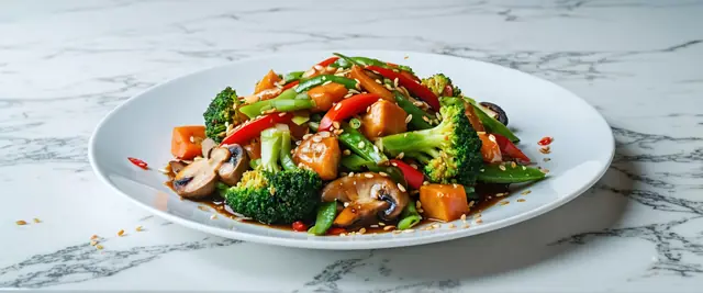 Simple Teriyaki Veggie Stir-Fry