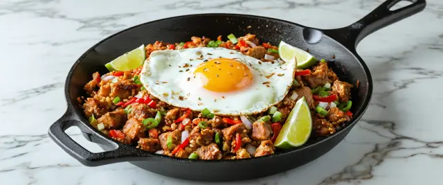 Sisig (Sizzling Chopped Pork Face)