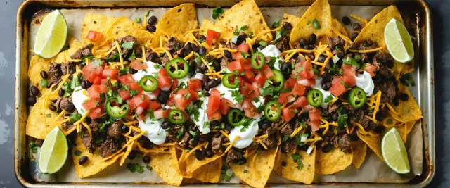 Sizzling Steak Nachos
