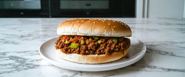 Sloppy Joes with Mild Tomato Sauce
