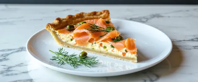 Smoked Salmon Tart