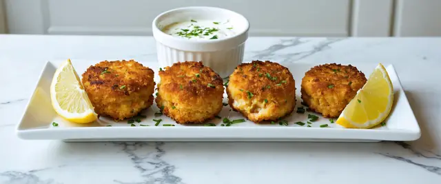 Smoked Trout Cakes with Horseradish Sauce