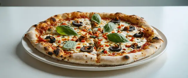 Smoky Sausage and Mushroom Grilled Pizza