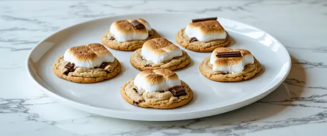S'mores Marshmallow Cookies