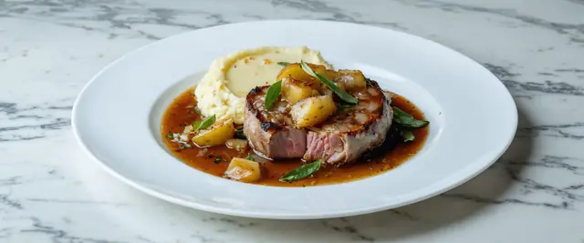 Smothered Pork Chops with Apple Cider and Sage