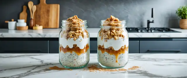 Snickerdoodle Cookie Flavored Overnight Oats