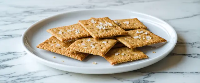 Sorghum Almond Crackers
