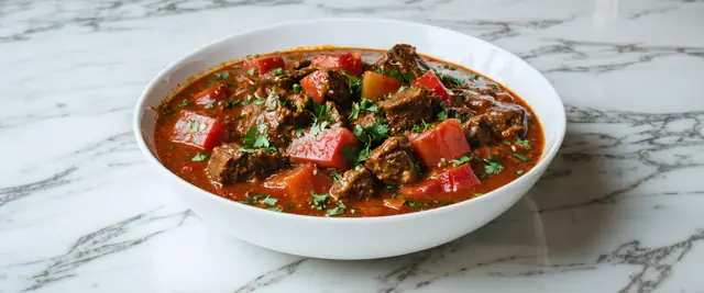 Sour Beef Stew (Khoresht-e Rivas)