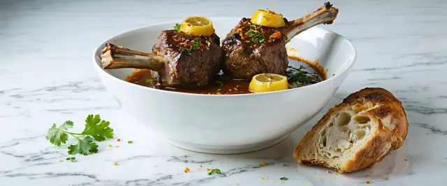 Spiced Lamb Shanks (Tangia)