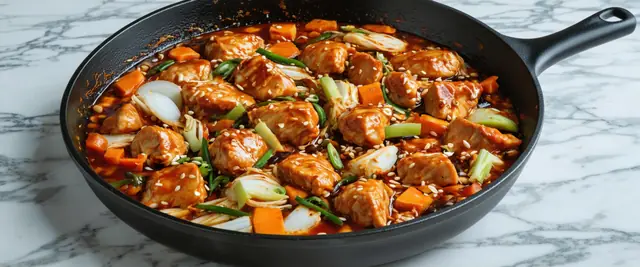 Spicy Braised Chicken (Dakgalbi)
