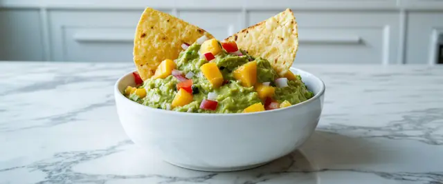 Spicy Mango Guacamole