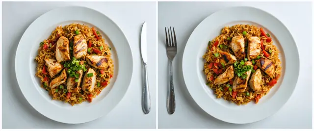 Spicy One-Pot Cajun Chicken and Dirty Rice