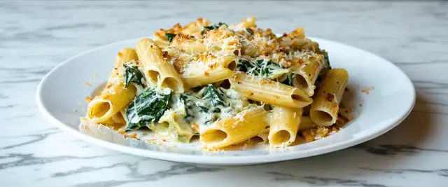 Spinach and Artichoke Pasta Bake