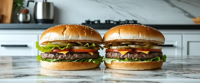 Steakhouse Burger with A1 Sauce