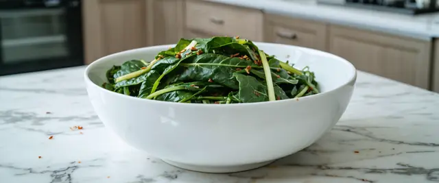 Steamed Collard Greens