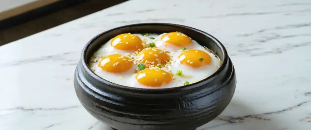 Steamed Eggs (Gyeran Jjim)
