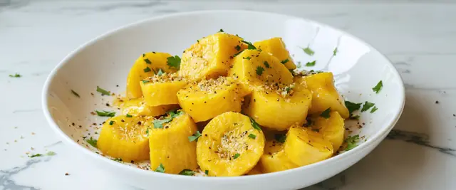 Steamed Squash