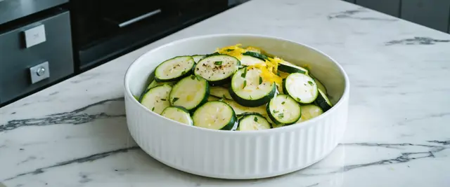 Steamed Zucchini