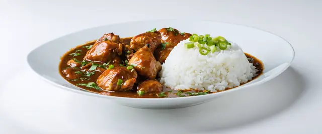 Stewed Chicken (Galinha Ao Molho Pardo)
