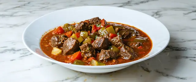 Stewed Lamb (Báránypörkölt)