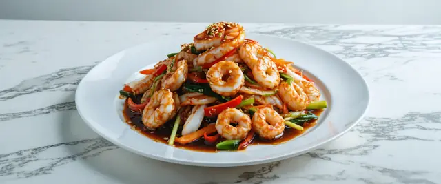 Stir-Fried Squid (Ojingeo Bokkeum)