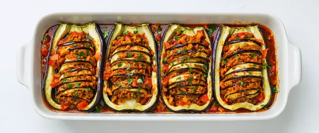 Stuffed Eggplant (İmam Bayıldı)