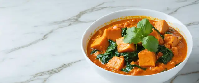 Sweet Potato and Red Lentil Curry