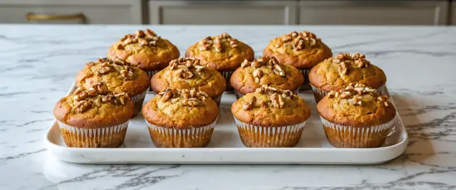 Sweet Potato Buckwheat Muffins