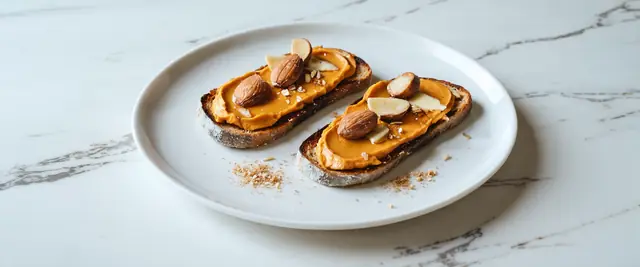 Sweet Potato Toast with Almond Butter