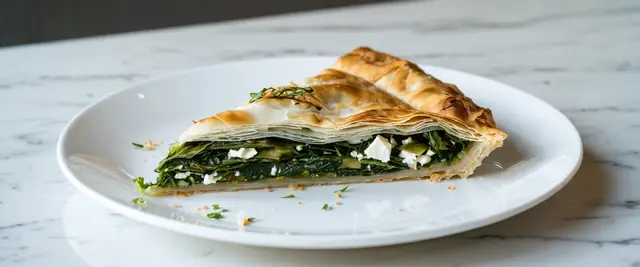 Swiss Chard and Feta Filo Pie