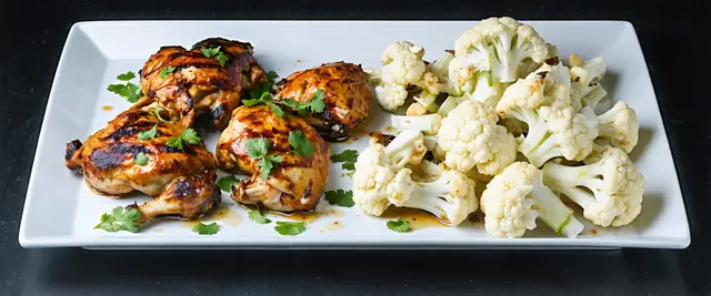 Tandoori Chicken and Cauliflower Sheet Pan Dinner
