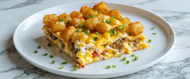 Tater Tot Breakfast Casserole