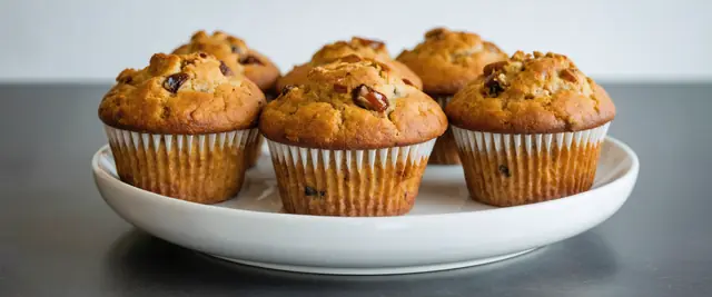 Teff Flour Date Muffins