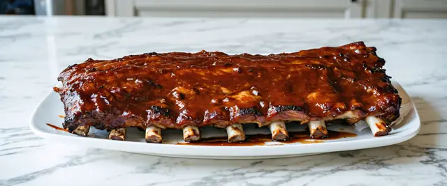 Tennessee Whiskey Glazed Ribs