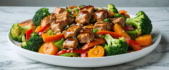 Teriyaki One-Pot Pork and Vegetable Stir Fry