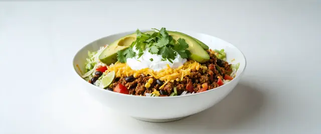 Tex-Mex Beef Burrito Bowl