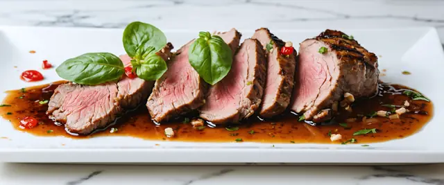 Thai Basil Coconut Grilled Duck