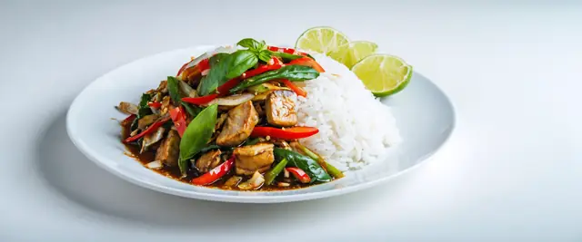 Thai Basil Sardine Stir Fry