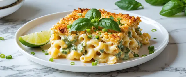 Thai Green Curry Macaroni and Cheese