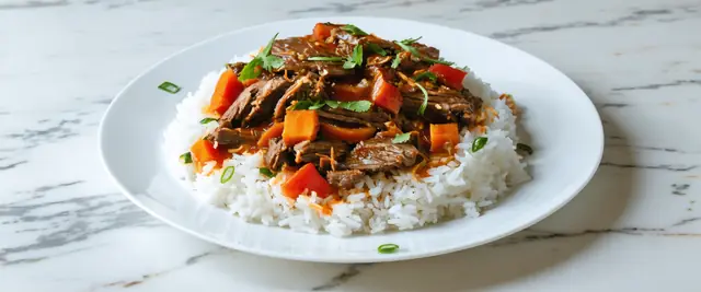 Thai Red Curry Braised Beef Brisket