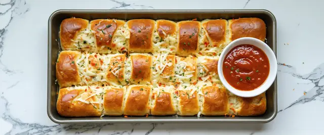 Three Cheese Garlic Breadsticks
