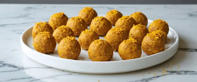 Tropical Turmeric Energy Bites