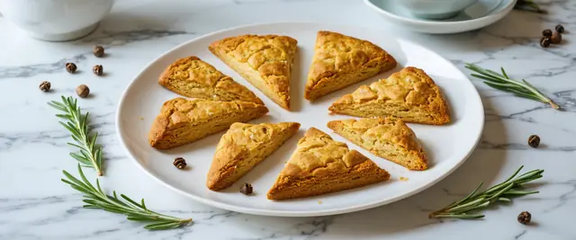 Turmeric Gingerbread Scones