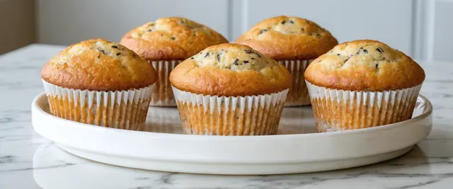 Vanilla Bean Chia Seed Muffins
