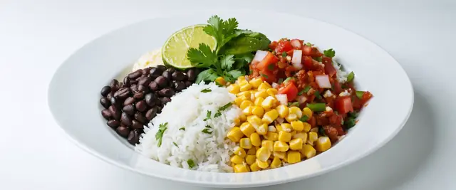 Vegan Burrito Bowl with Cilantro-Lime Rice