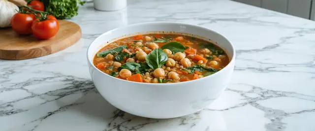 Vegan Protein-Loaded Soup